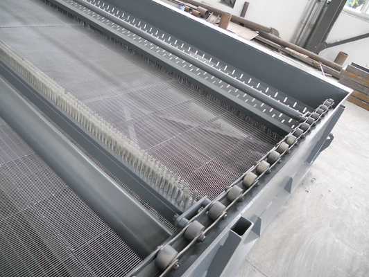 Grille Decontamination Machine Rotary Bar Screen With Compact Connection