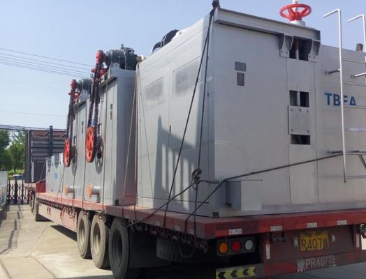 Compact Connection Rotatory Filter Wastewater Bar Screen for thermal power project