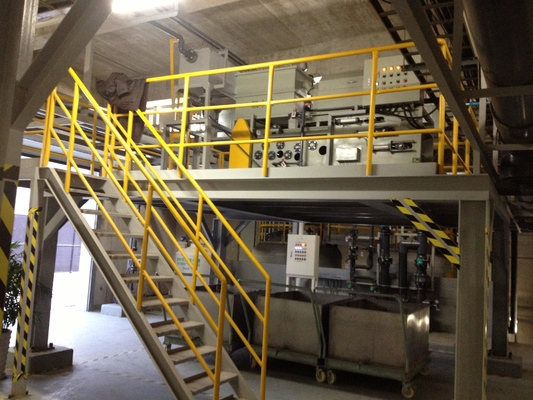 Large Throughput Horizontal Sludge Dewatering Equipment With Solid liquid Separation
