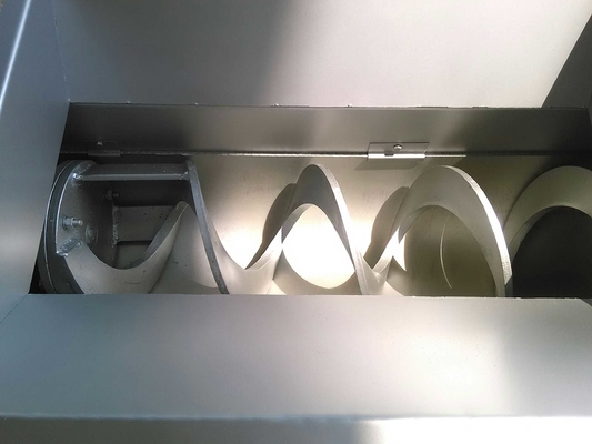 Stainless Steel Shaft Screw Conveyor Wastewater Bar Screen For Material Handing Equipment