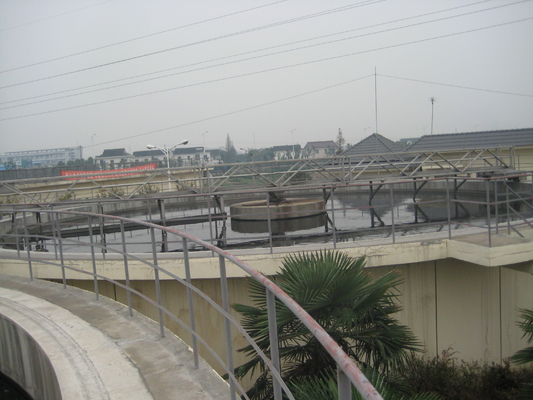 Central Transmission Sludge Suction Scraper Bridge for Water Treatment