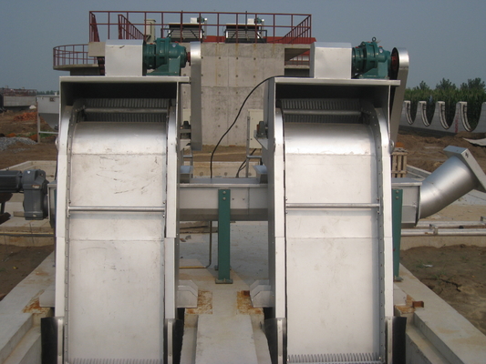 Rotary mechanical trash rake Wastewater bar screen machine for Industrial and Municipal