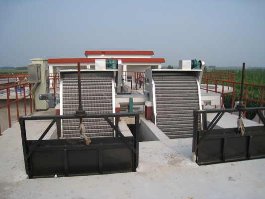 Rotary mechanical trash rake Wastewater bar screen machine for Industrial and Municipal