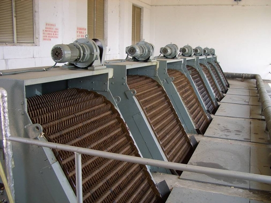 Grille sewage and industrial  Wastewater Bar Screen machine , water purification screening