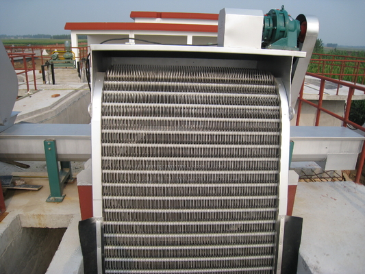 Grille sewage and industrial  Wastewater Bar Screen machine , water purification screening
