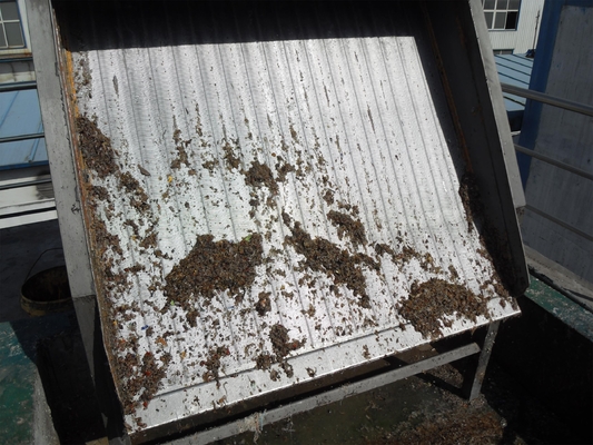 Static screening  in wastewater treatment , sewage treatment equipment