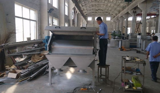 CSM drum type spiral screen , grit screen for sewage wastewater treatment