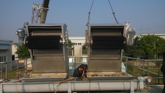 Wastewater treatment screening , Stair  Wastewater Bar Screen for Meat industry