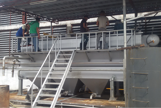 Sedimentation DAF Clarifier in water treatment , dissolved air flotation equipment