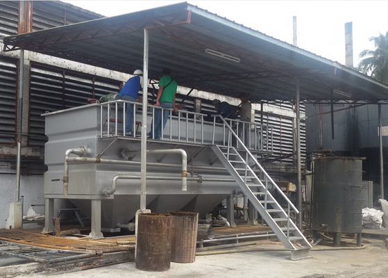 Sedimentation DAF Clarifier in water treatment , dissolved air flotation equipment