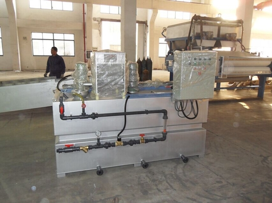 PLC control chemical dosing system for water treatment , chemical powder dissolver