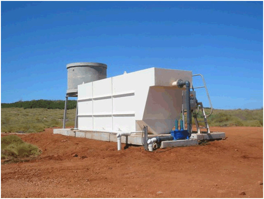 Algae Removal Integrated Package Sewage Treatment Plant For Municipal
