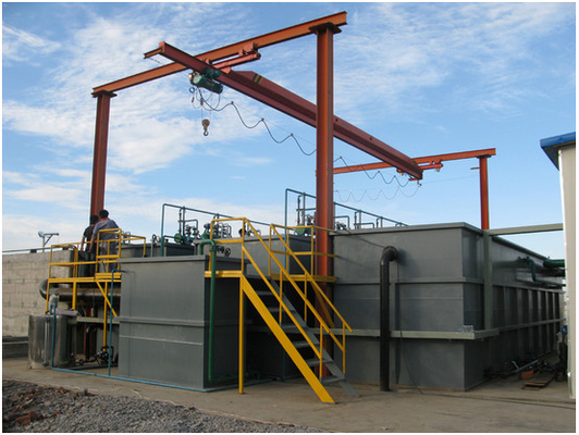 PP or PVDF reinforced hollow fiber membrane mbr package plant wastewater treatment systems