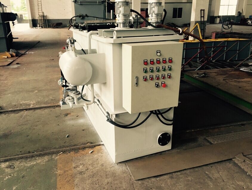 Steel structure dissolved air flotation systems in Automotive Industry for waste water treatment