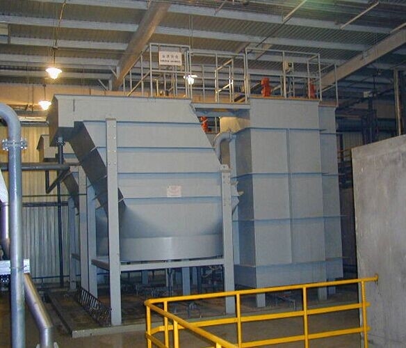 High efficient Lamella plate clarifier for power plant and boiler waste water treatment