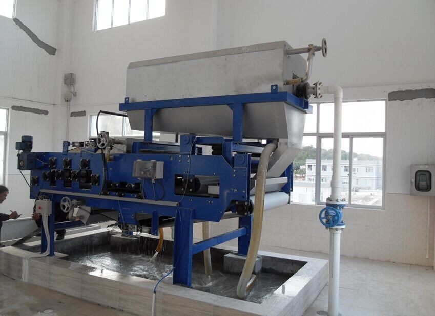 Industrial Textile wastewater sludge removal equipment Belt filter press Economical and reliable