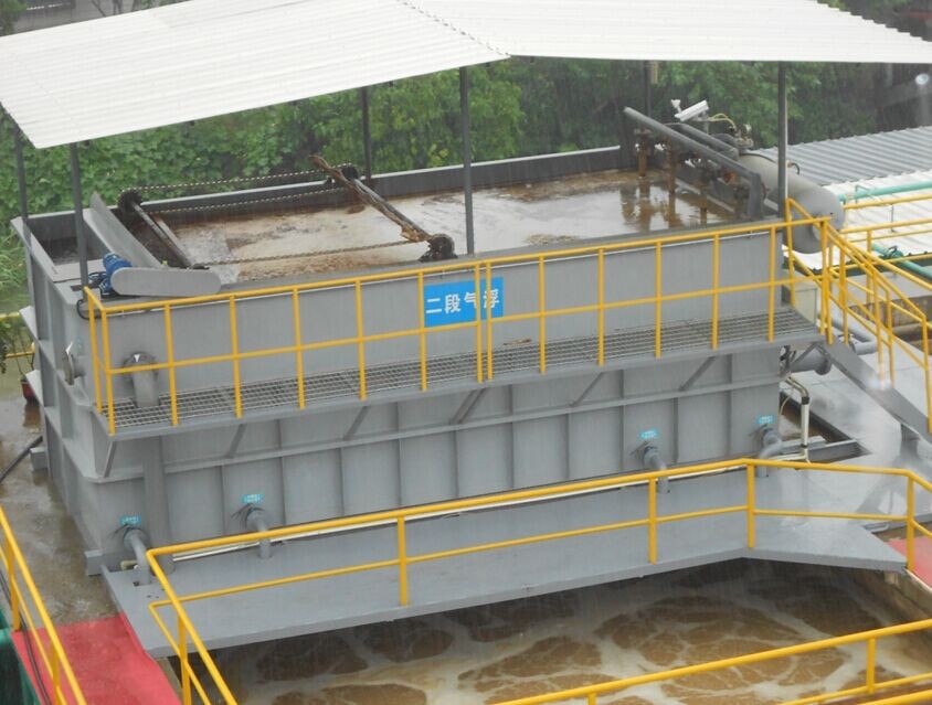 Chemical Plants 100m3/H Liquid Solid Separation DAF Clarifier Filter System