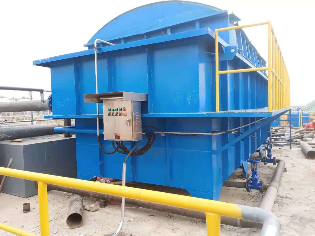 Industrial Dissolved Air Flotation Machine 200m3 / H Carbon Steel Anti Corrosion